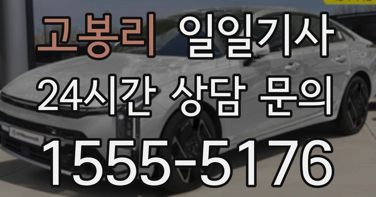 일일대리기사