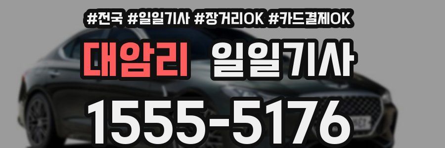 대암리 일일기사