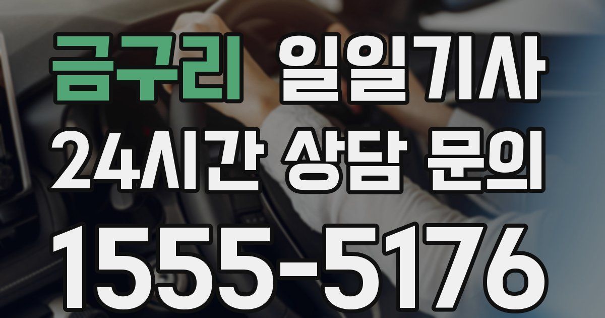 일일대리기사