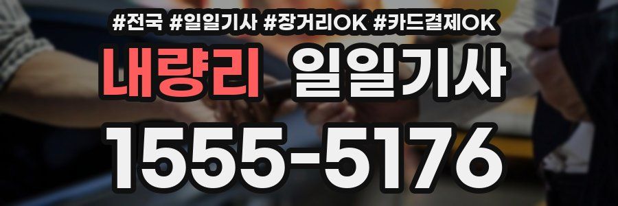 내량리 일일기사