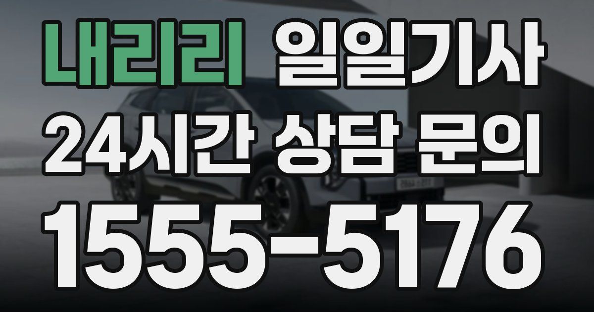 일일대리기사