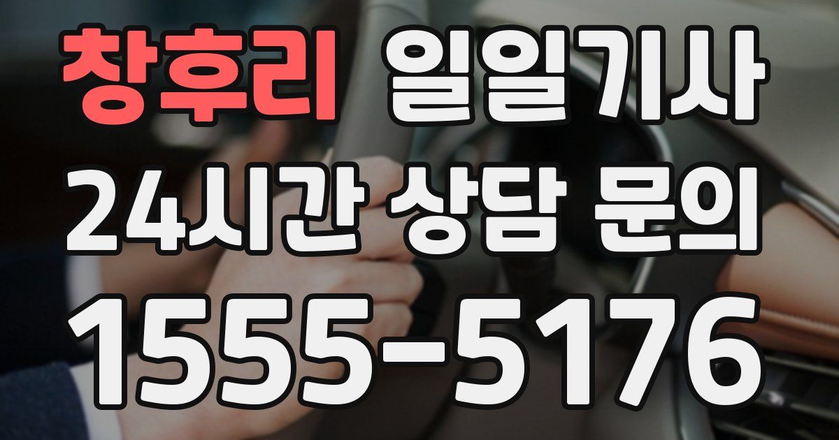 일일대리기사