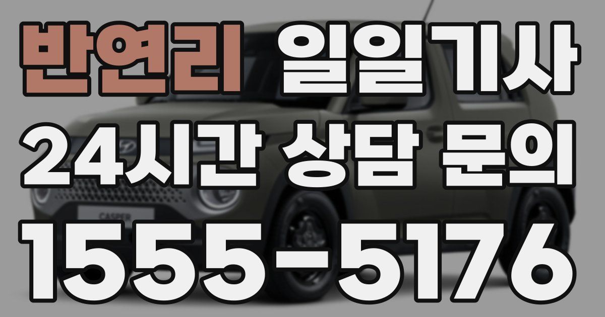 일일대리기사