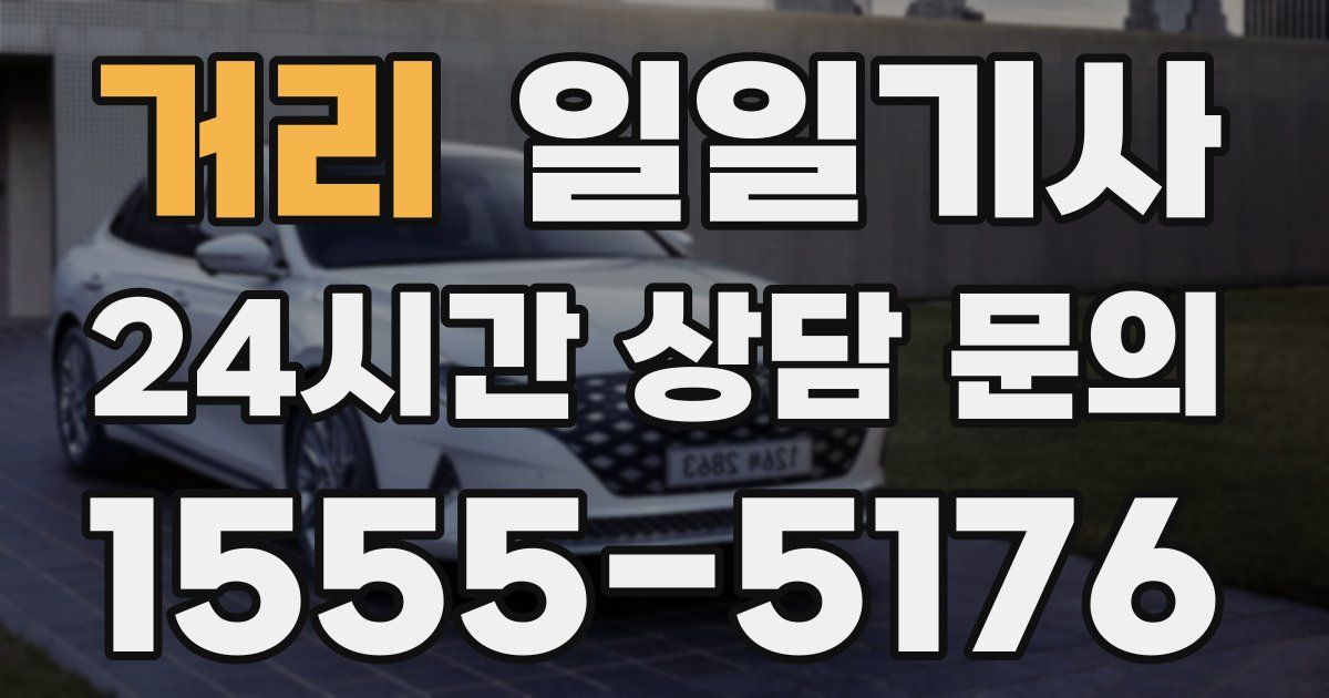일일대리기사