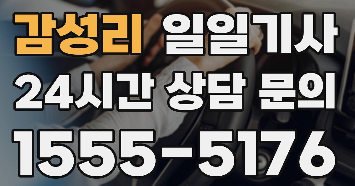 일일대리기사