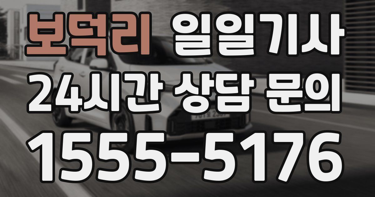 일일대리기사