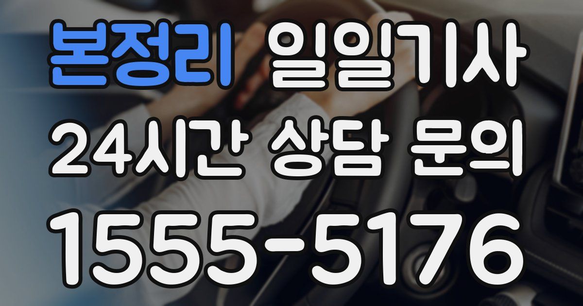 일일대리기사