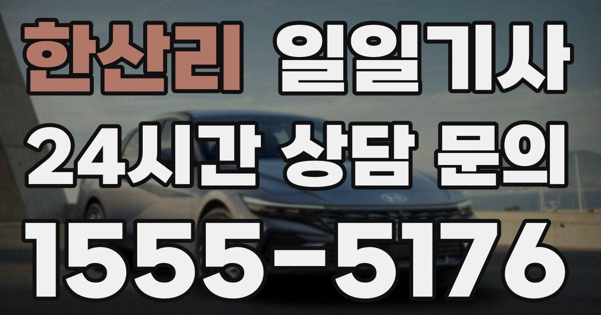 일일대리기사