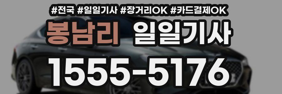 봉남리 일일기사