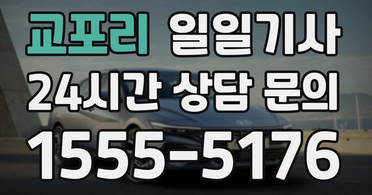 일일대리기사