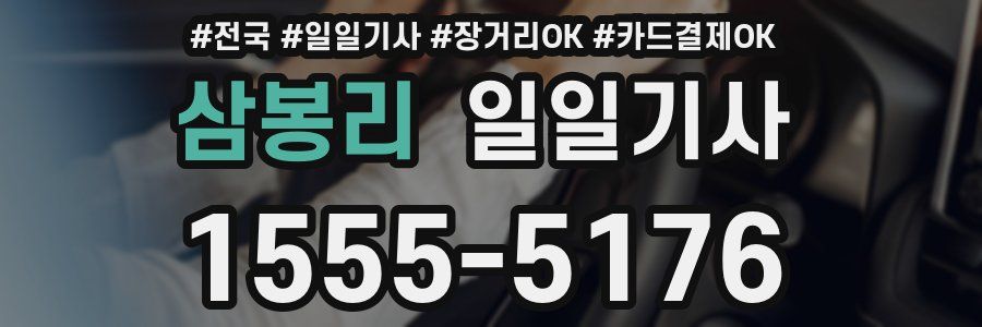 삼봉리 일일기사