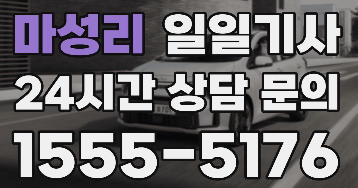일일대리기사