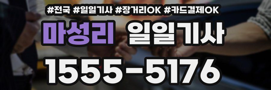 마성리 일일기사