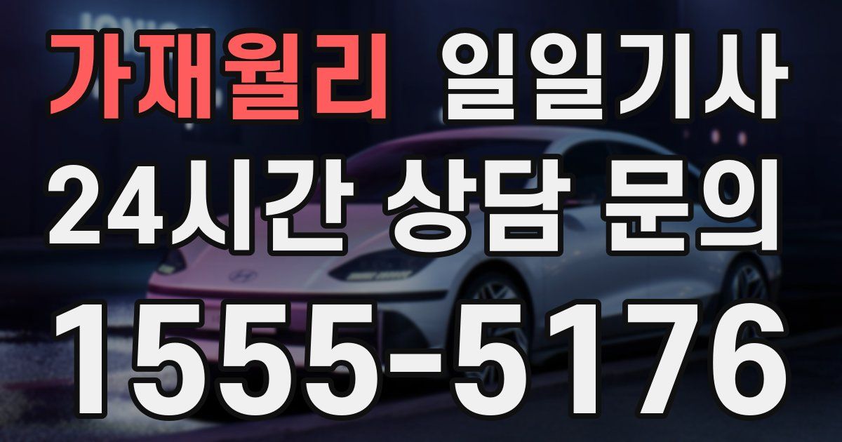 일일대리기사