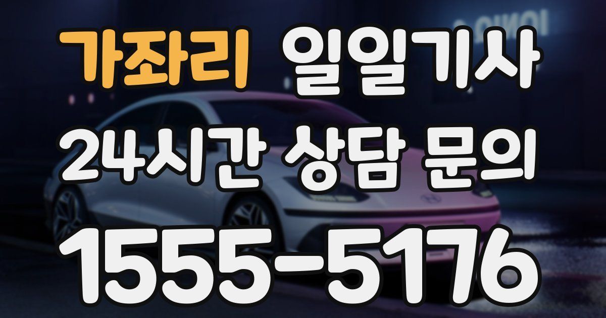일일대리기사