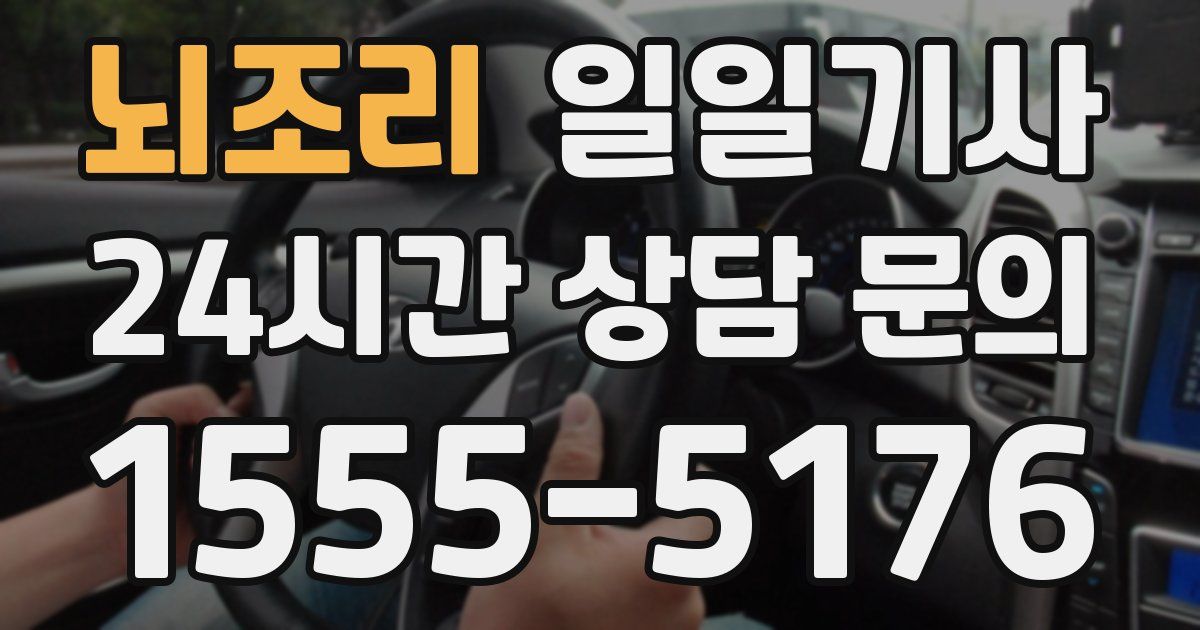 일일대리기사