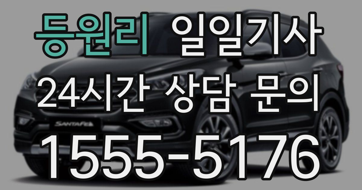 일일대리기사