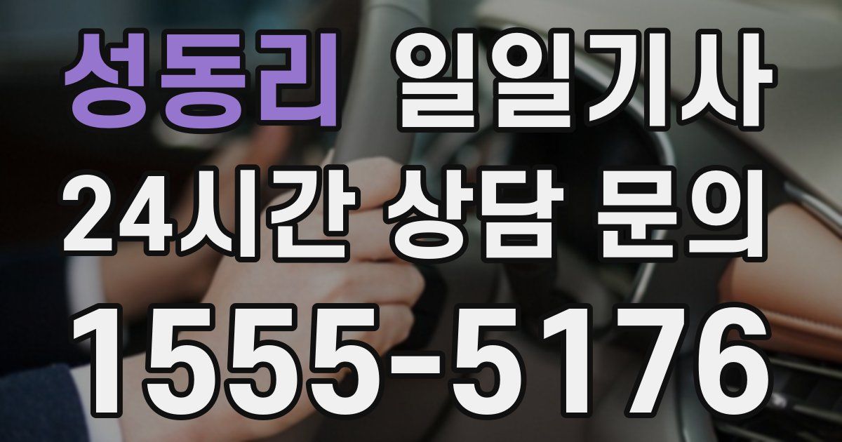 일일대리기사