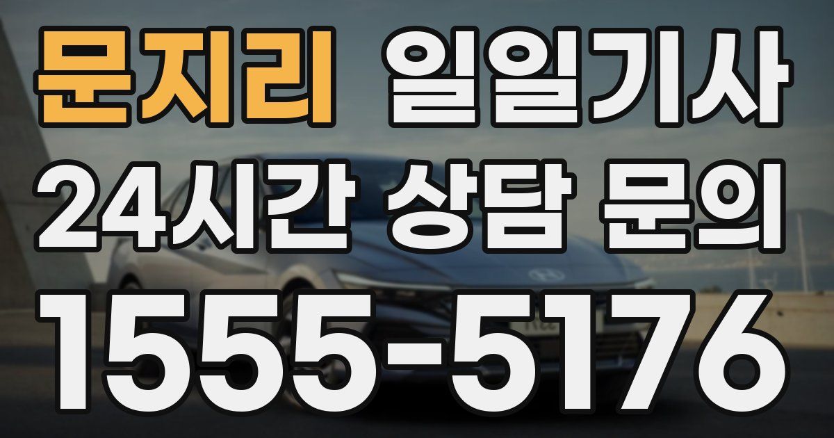 일일대리기사