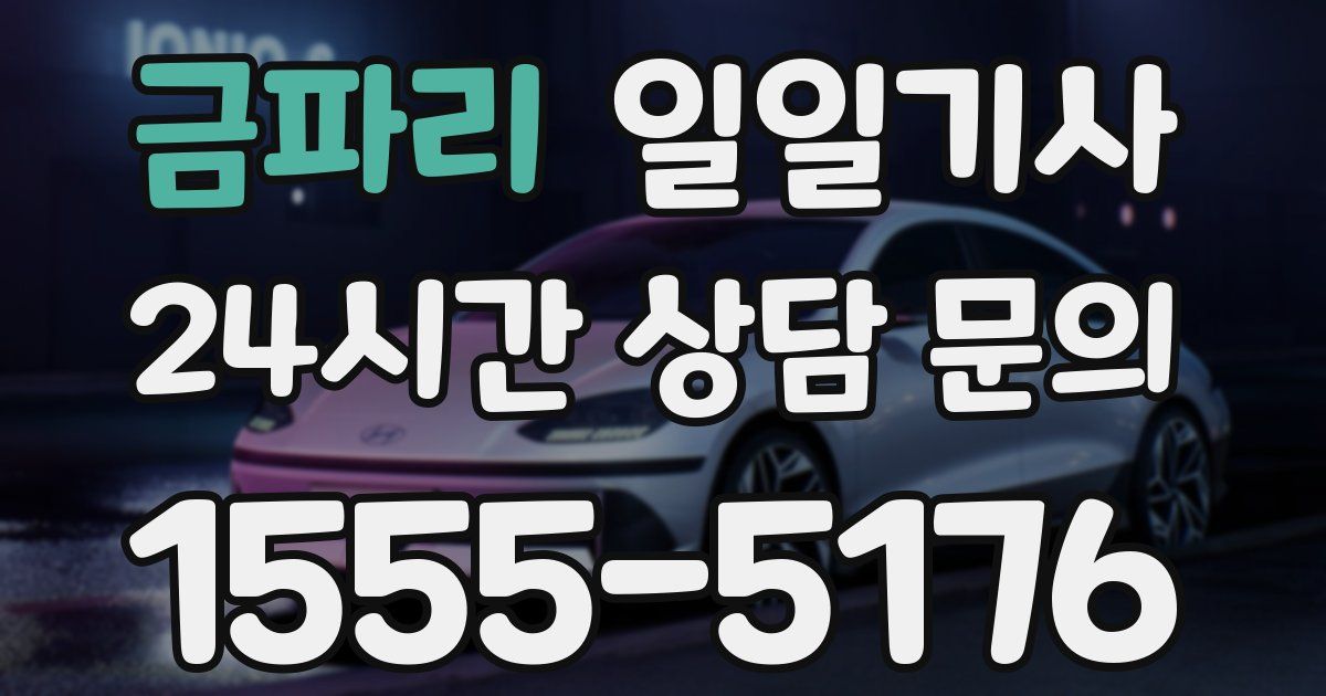 일일대리기사