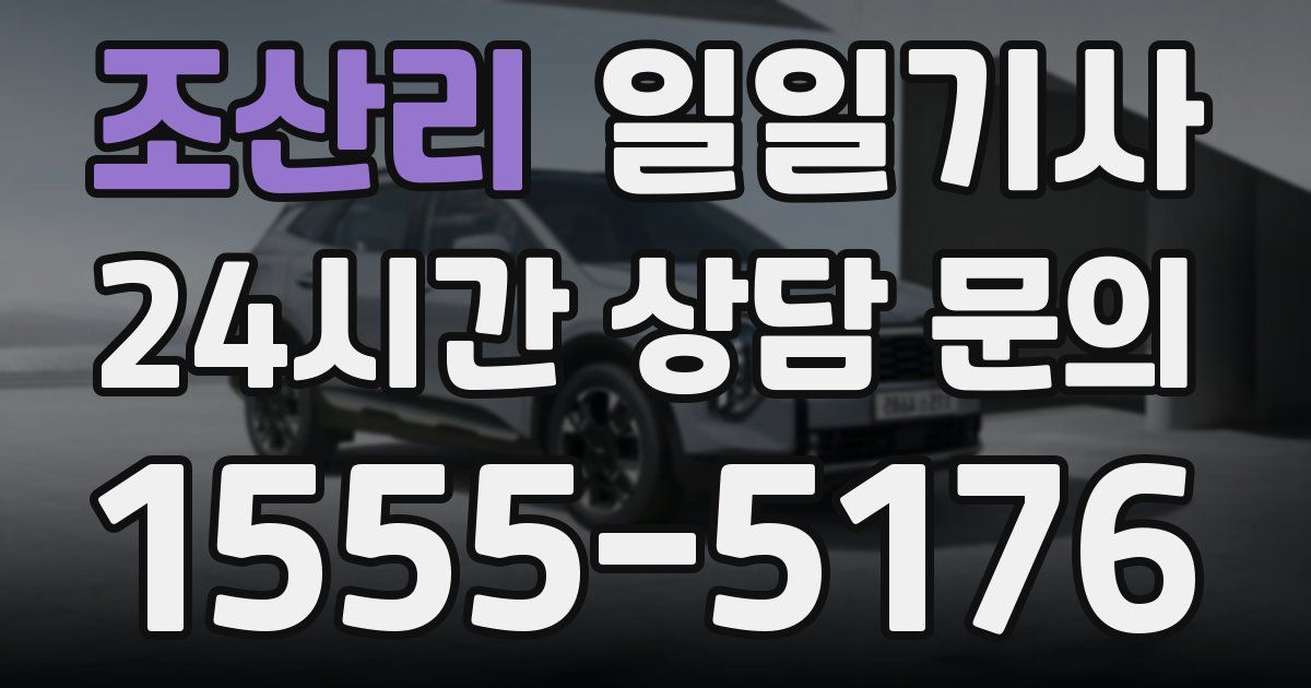 일일대리기사