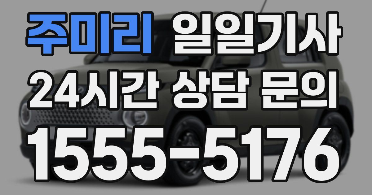 일일대리기사