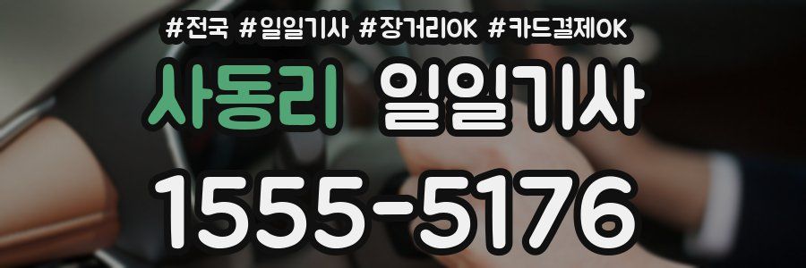 사동리 일일기사