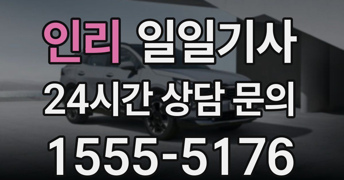 일일대리기사