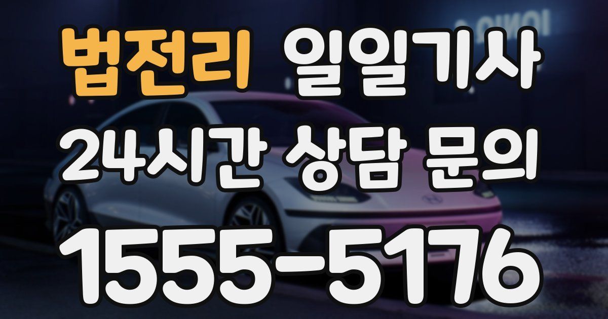 일일대리기사
