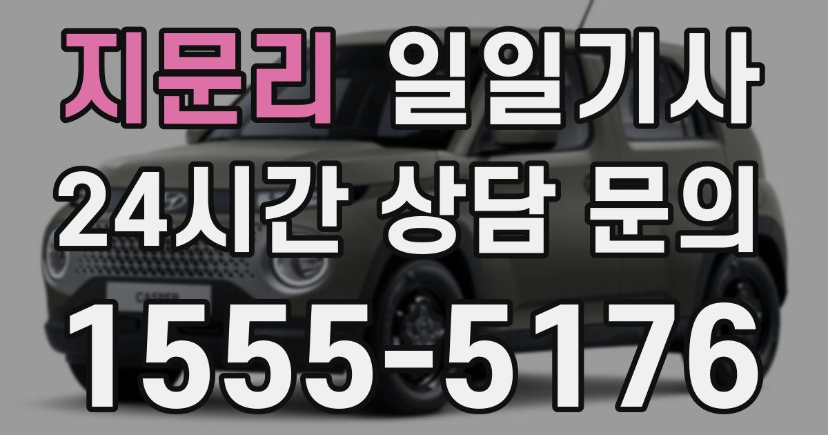 일일대리기사