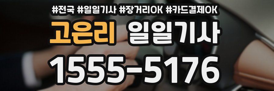 고은리 일일기사