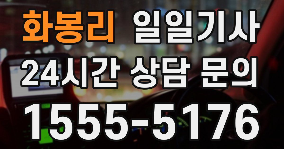 일일대리기사