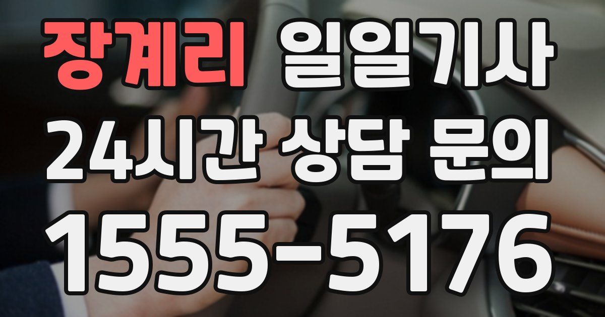 일일대리기사