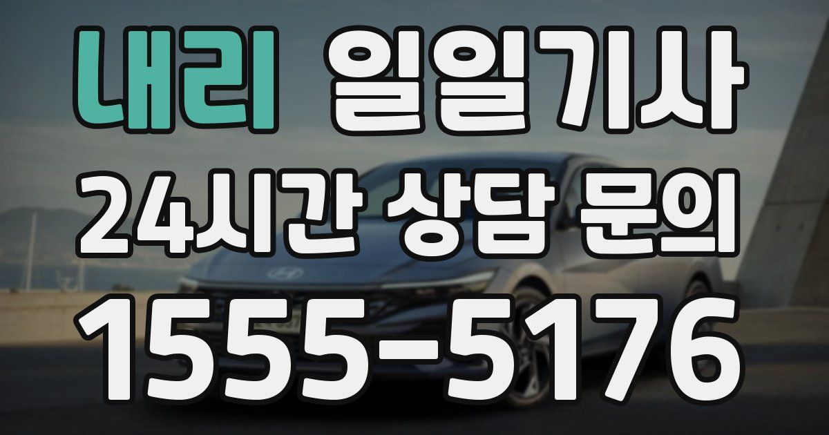 일일대리기사