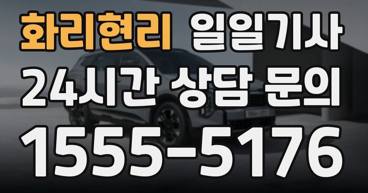 일일대리기사