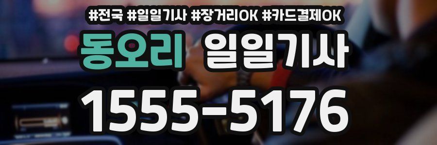 동오리 일일기사