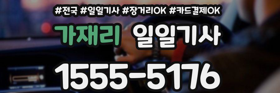 가재리 일일기사