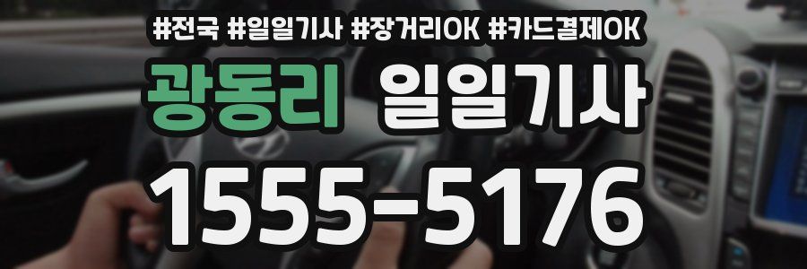 광동리 일일기사