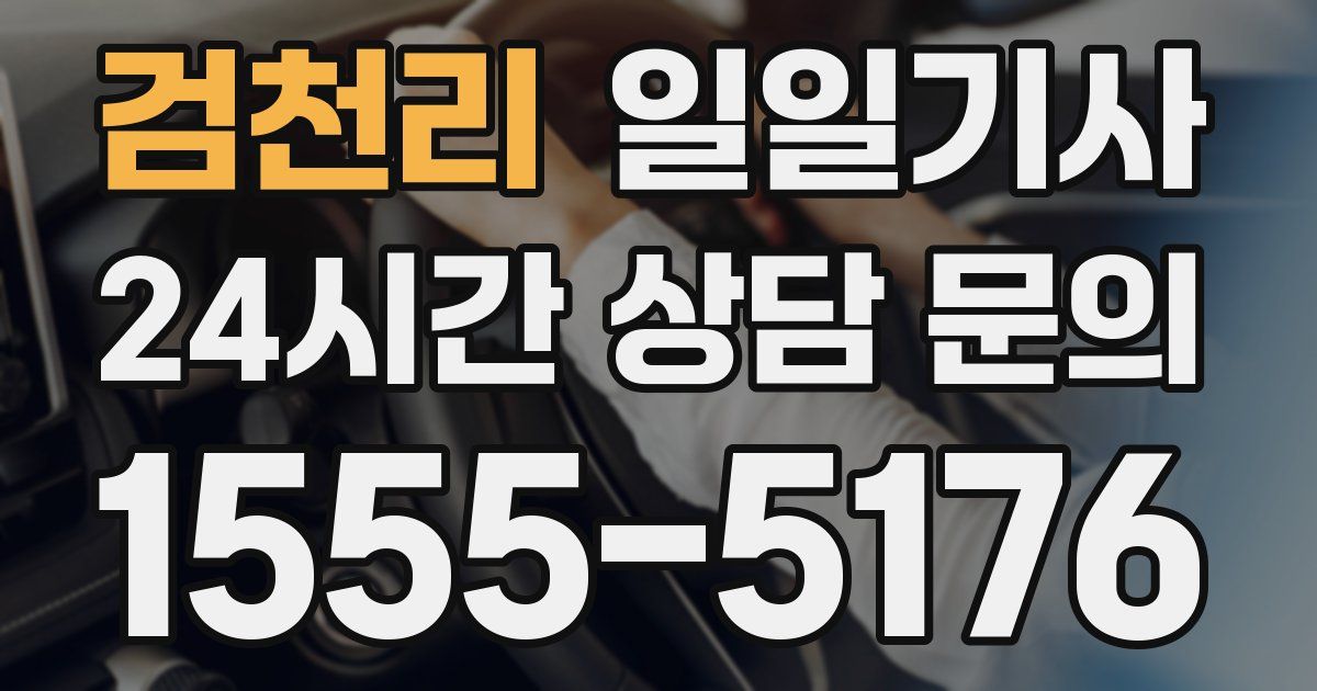일일대리기사