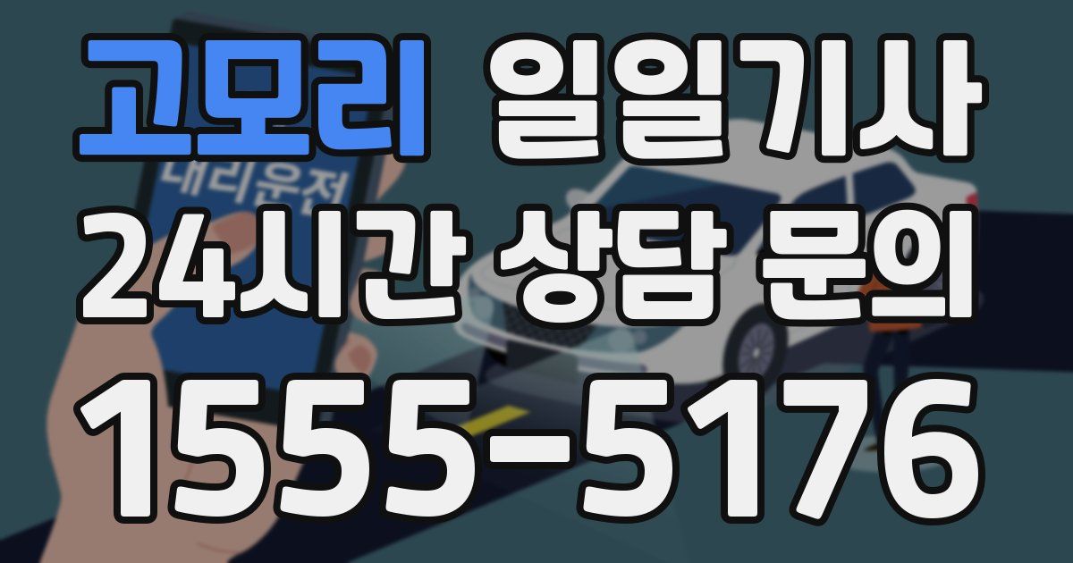 일일대리기사