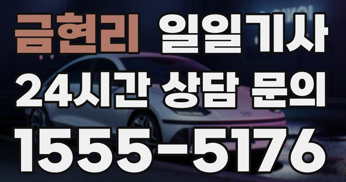 일일대리기사