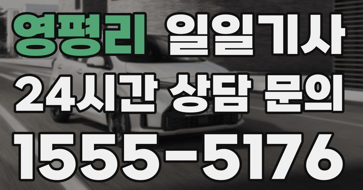 일일대리기사