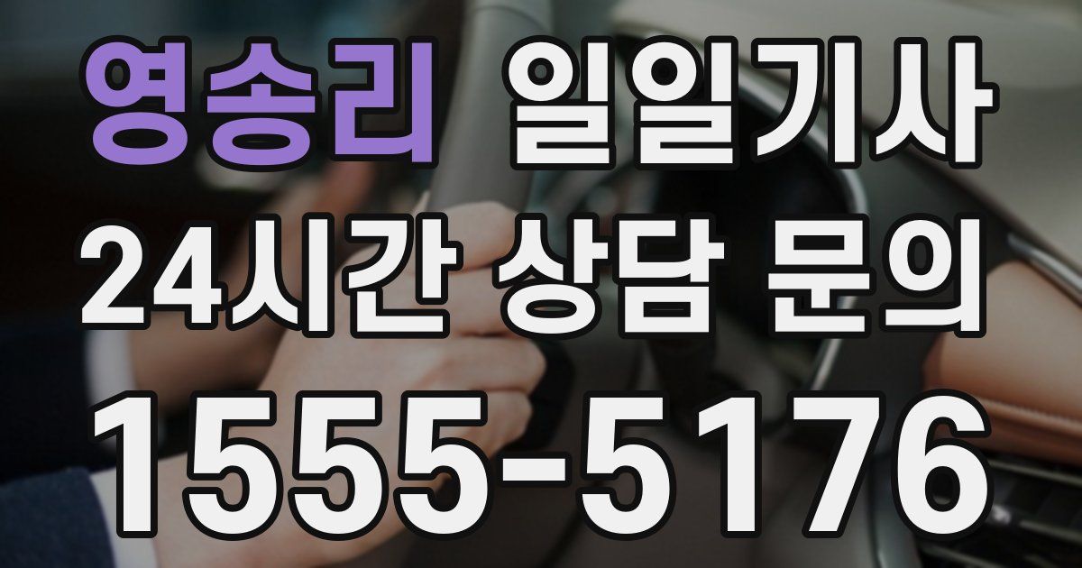 일일대리기사