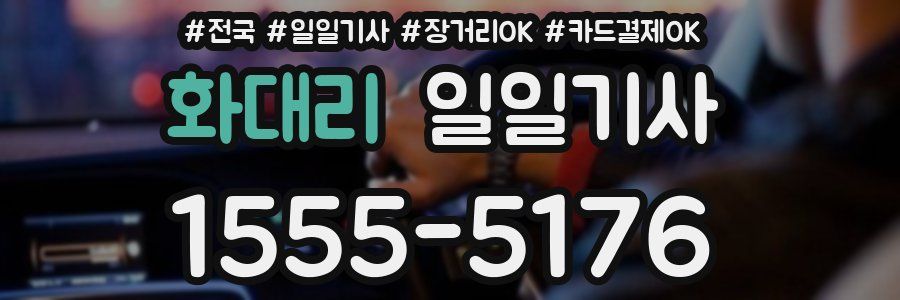 화대리 일일기사