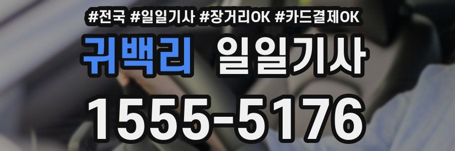 귀백리 일일기사