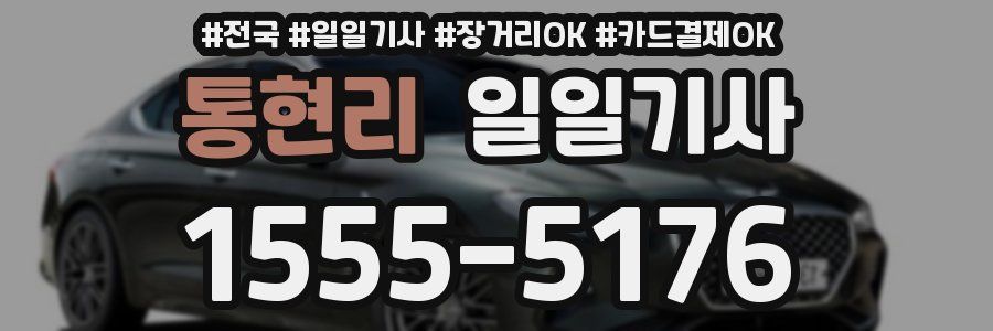 통현리 일일기사