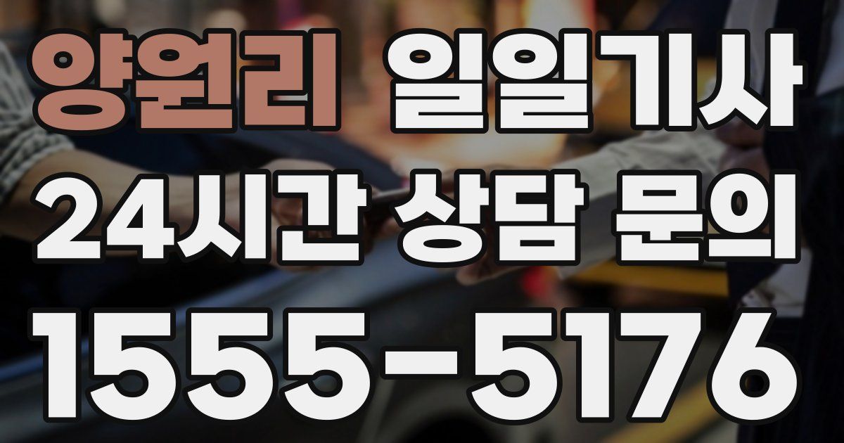 일일대리기사