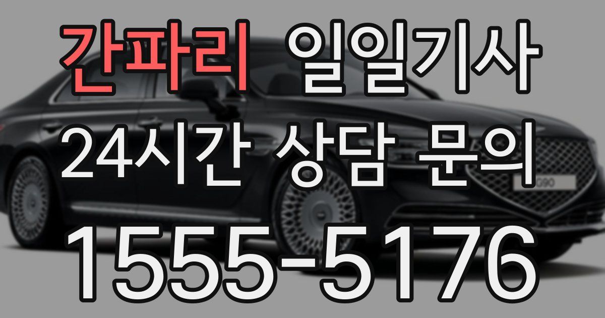 일일대리기사