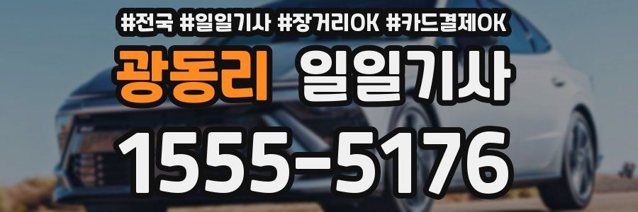 광동리 일일기사