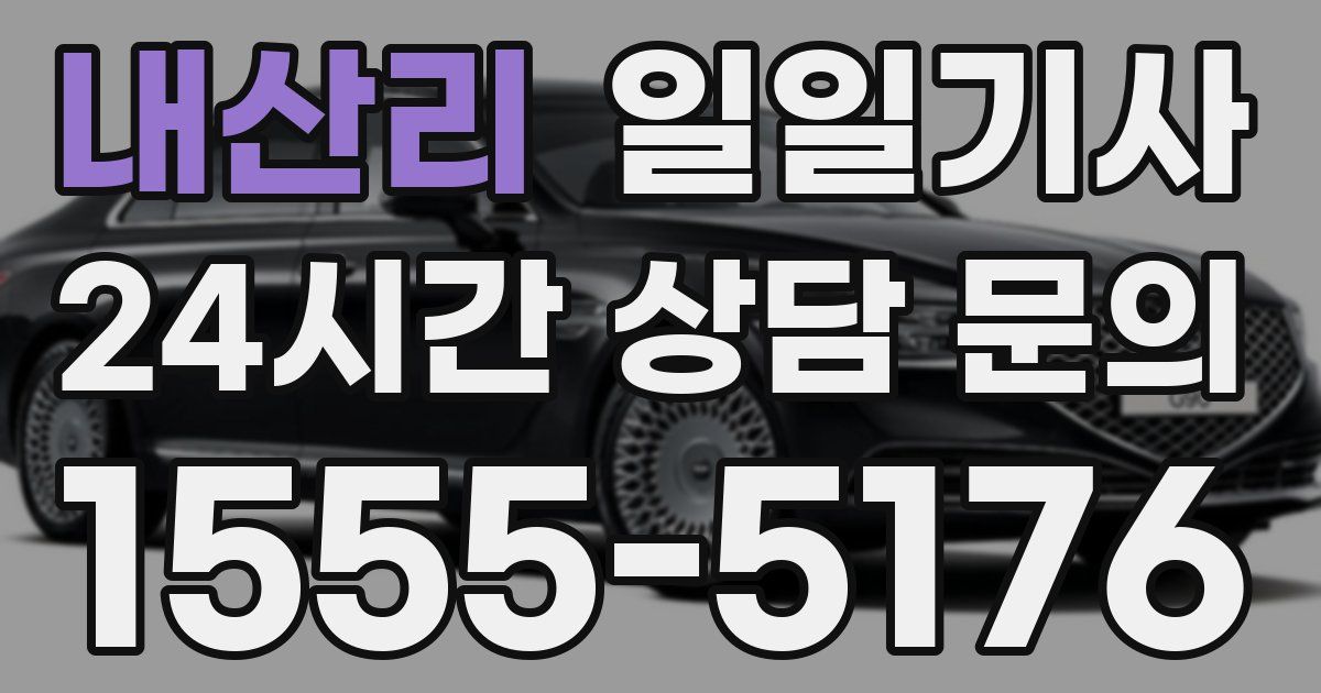 일일대리기사